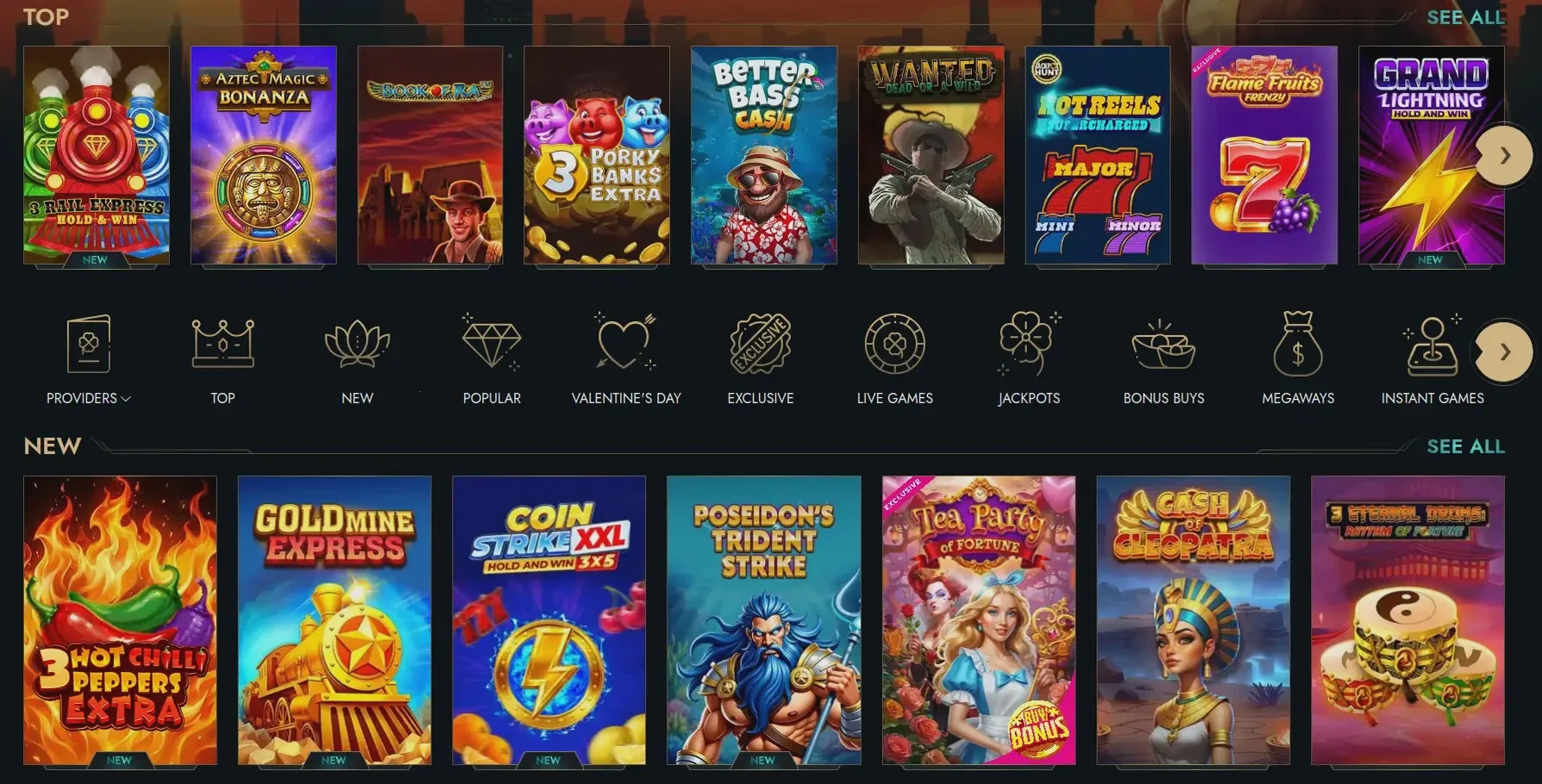 Dragonia Casino Spielangebot